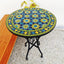 Handmade mid century garden patio outdoor table moroccan decor coffee table