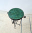 Handmade mid century emerald green mosaic table moroccan luxury coffee table