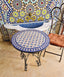 Customizable handmade complicated mosaic pattern green table home decor