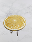 Customizable crafted moroccan pattern outdoor indoor coffee table mosaic table golden
