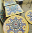 Customizable 100 crafted mosaic table moroccan style home decor