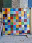 Handmade moorish star mid century mosaic table