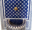 Blue White Moroccan Mosaic Tile Fountain