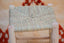 Moroccan wooden and braided stool