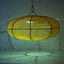 Suspension in raffia lace Lampshade lace