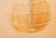 Suspension ball in raffia lace