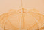 Suspension in raffia lace Lampshade lace