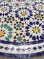 Handmade Traditional Round Mosaic tile table