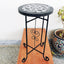 Mid century garden patio handmade outdoor decor table