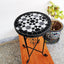 Mid century garden patio handmade outdoor decor table