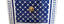 Blue White Moroccan Mosaic Tile Fountain