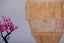 Suspension in raffia Lampshade lace H55cm