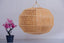 Suspension ball in raffia lace