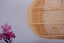 Suspension ball in raffia lace