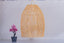 Raffia bell pendant lamp Shade H60cm