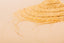 Umbrella-shaped suspension in braided natural fiber doum straw
