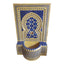 Blue Yellow Moroccan Mosaic Tile Fountain