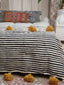 Pom pom blanket
