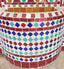 Red Multicolor Moroccan Mosaic Fountain
